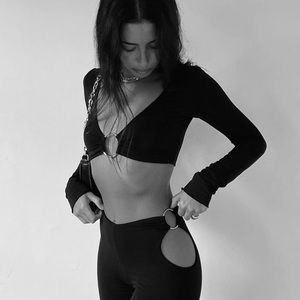 Indah Clothing Shakira Pants & Layla Top Black